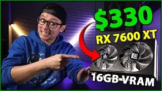 The $330 16GB RX 7600 XT... what’s the catch?