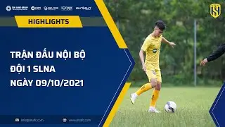 Highlights trận đấu nội bộ SLNA ngày 09/10