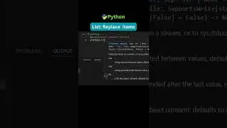 Python List Replace | Update, Modify & Change Items Easily