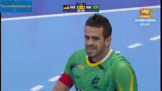 Brazil vs. Germany, Men's Adult Handball Match, World Championship 2013