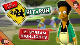 APU IS A SAVAGE?! - The Simpsons: Hit & Run (HIGHLIGHTS)