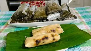 Tamales de azúcar salvadoreños un gustito al paladar😍🇸🇻