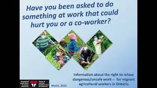 The right to refuse dangerous/unsafe work in Ontario
