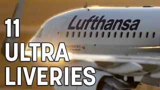 11 Ultra Quality A320 Liveries for Microsoft Flight Simulator 2020