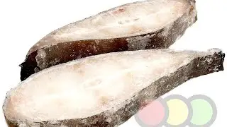 🚦 Стейк зубатки из магазина Светофор