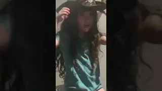 There a new Sheriff in Town #youtubeshorts #granddaughter