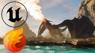 Dragon Fire - Unreal Engine 5 & EmberGen