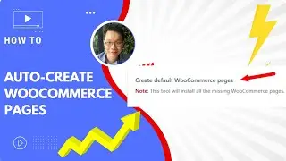 How to automatically create WooCommerce pages (Account, Cart, Checkout, Shop pages)