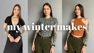Everything I made in winter!! (it's all summer clothes 😅)