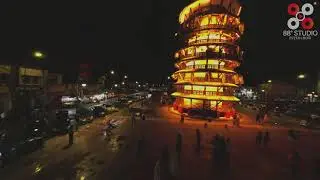 Menara Condong Teluk Intan FPV Cinematic 4K