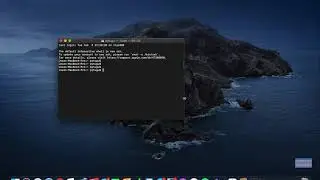 Mac OS Terminal  - Open Terminal