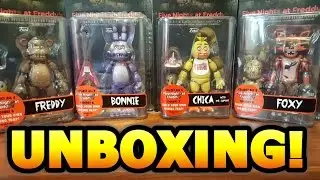 UNBOXING FNAF ACTION FIGURES!!!