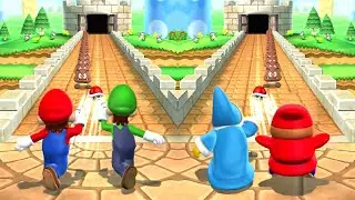 Mario Party 9 Minigames - Heroes vs Villains Battle