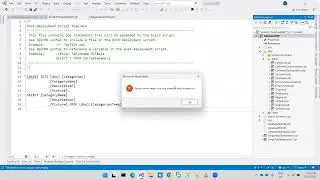 Delete SQL Server database column using Visual Studio