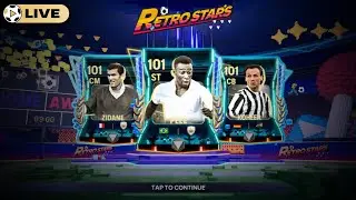 Retro Stars Team - 2 🌟 || Massive Team Upgrade Part - 1 🛠|| FC Mobile LIVE 🔴
