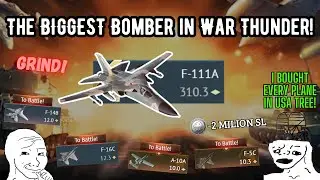 My GRIND for 18,000KG of BOMBS (F-111A)💀💣 | The missile knows where it is...💥💥💥