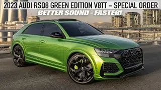 SPECIAL ORDER! 2023 AUDI RSQ8 GREEN EDITION - BETTER SOUND, FASTER and GORGEOUS - In Detail