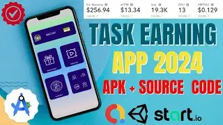 Android studio task earning app source code 2024 | Google admob task earning app source code
