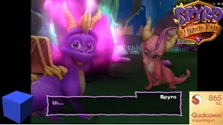 Spyro: A Hero's Tail (PS2) Testing AetherSX2 v1.4-3060 on Xiaomi Mi 10T