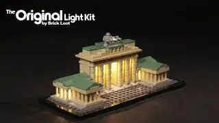 LED Lighting Kit for LEGO Architecture Brandenburg Gate 21011