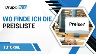Drupal Wiki - Tutorial: Wo finde ich die Preisliste?