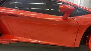 Покраска порога Lamborghini в Promiks