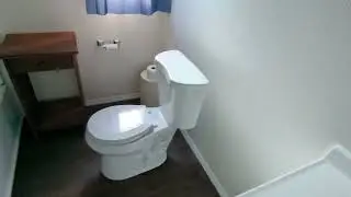"Why is my toilet in the middle of the bathroom?!" #home #homeinspection #bathroom #florida
