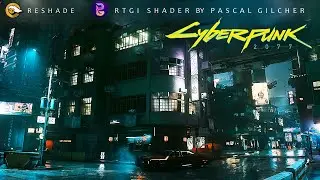 Cyberpunk 2077 -  EXTREME RTX settings + RTGI Shader  -  DLSS 2.2 - Ultra realistic graphics mod