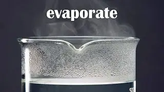 evaporate meaning