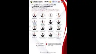 PENGABDIAN KEPADA MASYARAKAT & PERESMIAN PUSAT PENGABDIAN MASYARAKAT PANCASILA