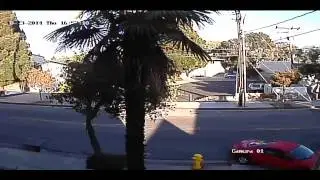 Day Night CCTV Secuirty Camera w/ 850nm IR LED Light viewed in Daylight