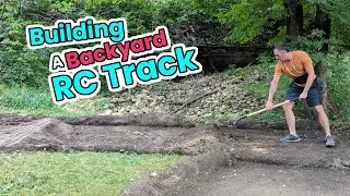 TIME LAPSE: Backyard RC Track Complete Build