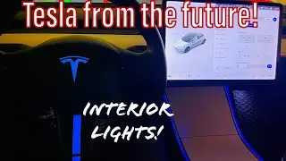 Tesla party mode! (80's Synth wave theme lighting!!!)