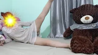 Yoga and Stretching with Yoga Jenny - Yoga open panties