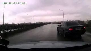 Дтп на мосту| Жесть