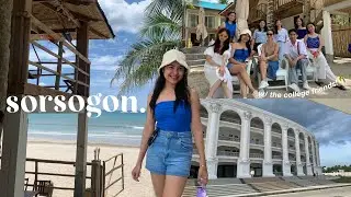 College diaries: Sorsogon trip with the RLE friends! (Beach, museum & food trips!) 🏛️🎨🌴💙