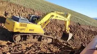 #Sumitomo  Sumitomo SH 480 lc Ekskavatör Kulanan Ustalarımız Seri Şekilde Çalışıyor Maşallah