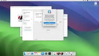 Принятие соединения RuDesktop MAC OS