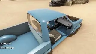 Синяя машина The Long Drive