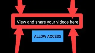 Fix View and share your videos here Error Problem Solve
