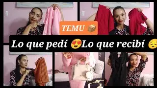 LO QUE PEDÍ LO QUE RECIBÍ/Temu 2024 #2024 #moda #fashion #temu #haul #temumexico #temureview
