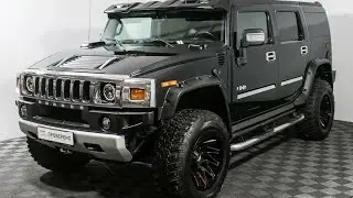 Небольшой тест драйв Hummer H2.