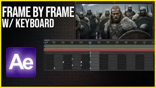Move Frame-by-Frame With Keyboard in After Effects Explained in 30 Seconds