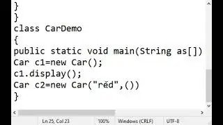 Write a Java program that displays color and body of Car class using constructor instance variables