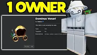 The RAREST Roblox Dominus (1 Owner!)