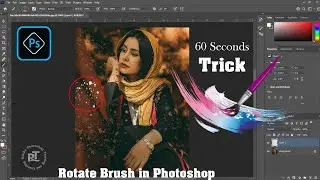 Rotate Brush in Photoshop Shortcut 