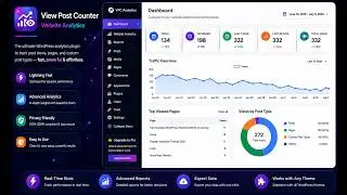 View Post Counter – Free WordPress Website Analytics Plugin | Track Post & Page Views