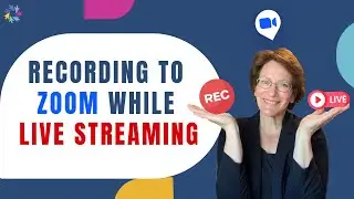 Recording your Zoom Meetings while Live Streaming