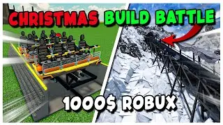 2024 Christmas Build Battle in Theme Park Tycoon 2!