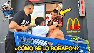 Comprando Comida en Carrito de Supermercado!